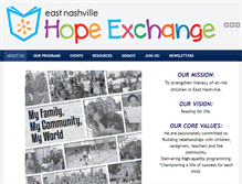 Tablet Screenshot of enhopeexchange.org